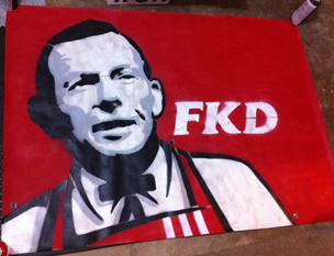 Abbott FKD hand sprayed